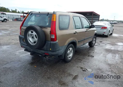 2003 Honda Cr-V Lx из США, поврежденный, VIN SHSRD68453U103175